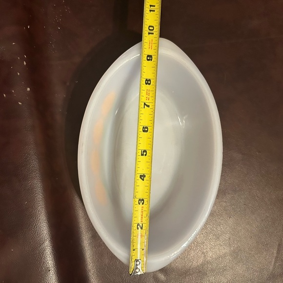 Glasbake floral dish - Picture 5 of 7